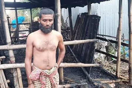 সিংড়ায় কয়েলের আগুনে স্বপ্ন পুড়ে ছাই