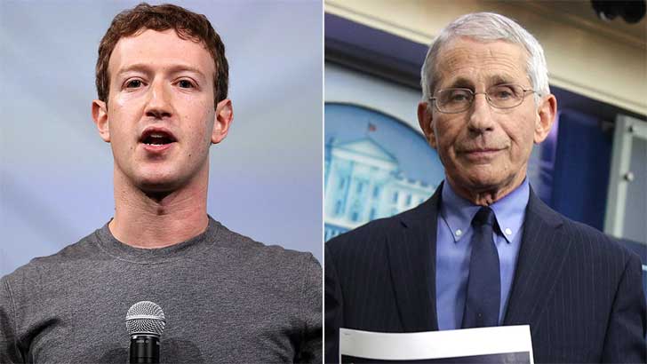 ট্রাম্পের সমালোচনায় ড. ফাউচির সাথে একমত জুকারবার্গ