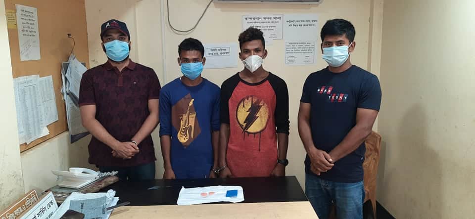 বান্দরবানে এক’শ পিস ইয়াবা উদ্ধার; আটক দুই