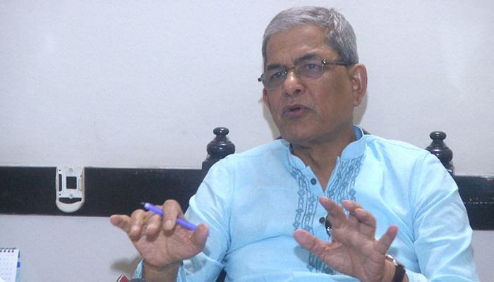 বিএনপি মহাসচিব মির্জা ফখরুল আটক