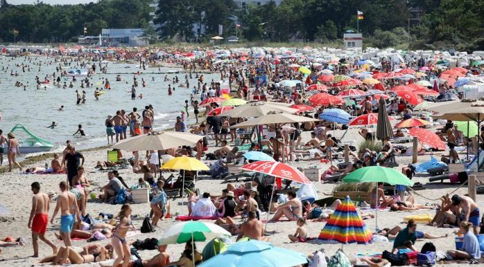 জার্মানিতে  সর্বোচ্চ তাপমাত্রা রেকর্ড