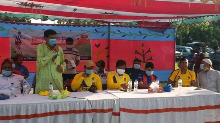 কালীগঞ্জে তুষভান্ডার ফুটবল প্রিমিয়ার লীগ’র শুভ উদ্বোধন