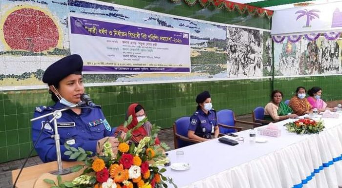 লালমনিরহাটে “নারী ধর্ষণ ও নির্যাতন বিরোধী বিট পুলিশিং সমাবেশ অনুষ্ঠিত