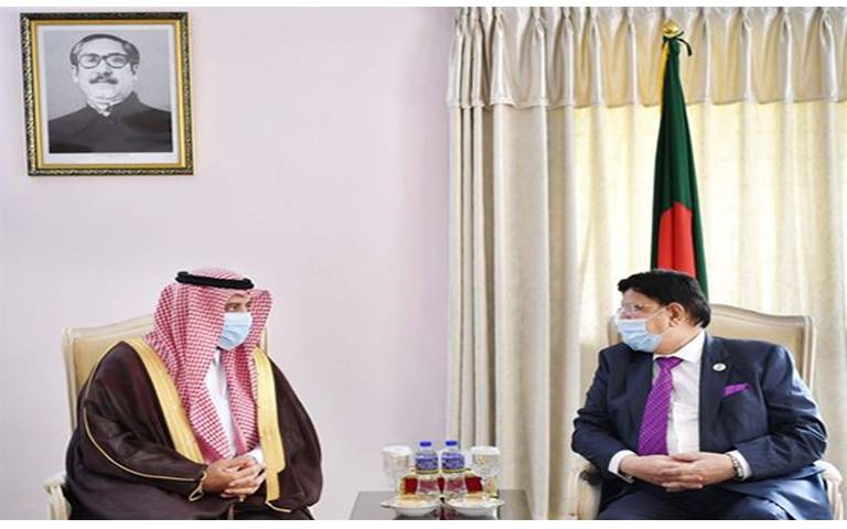 মুজিববর্ষ উৎযাপনে সৌদি যুবরাজ সালমানকে আমন্ত্রণ