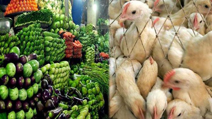 পেঁয়াজ-সবজির দাম কমলেও বেড়েছে চাল-মুরগির