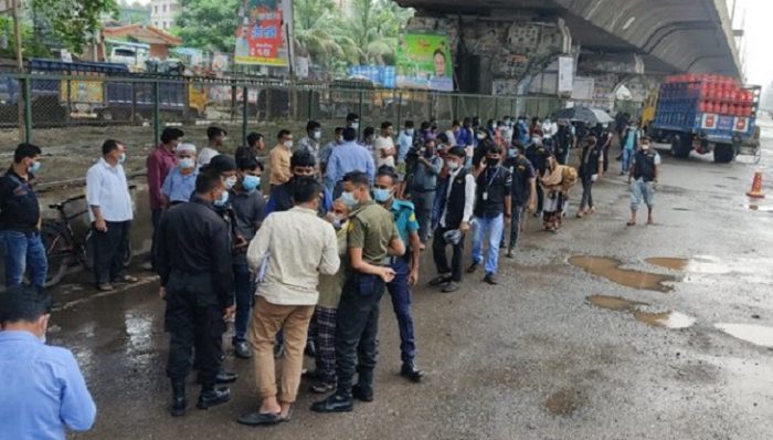 লকডাউনের প্রথম দিন