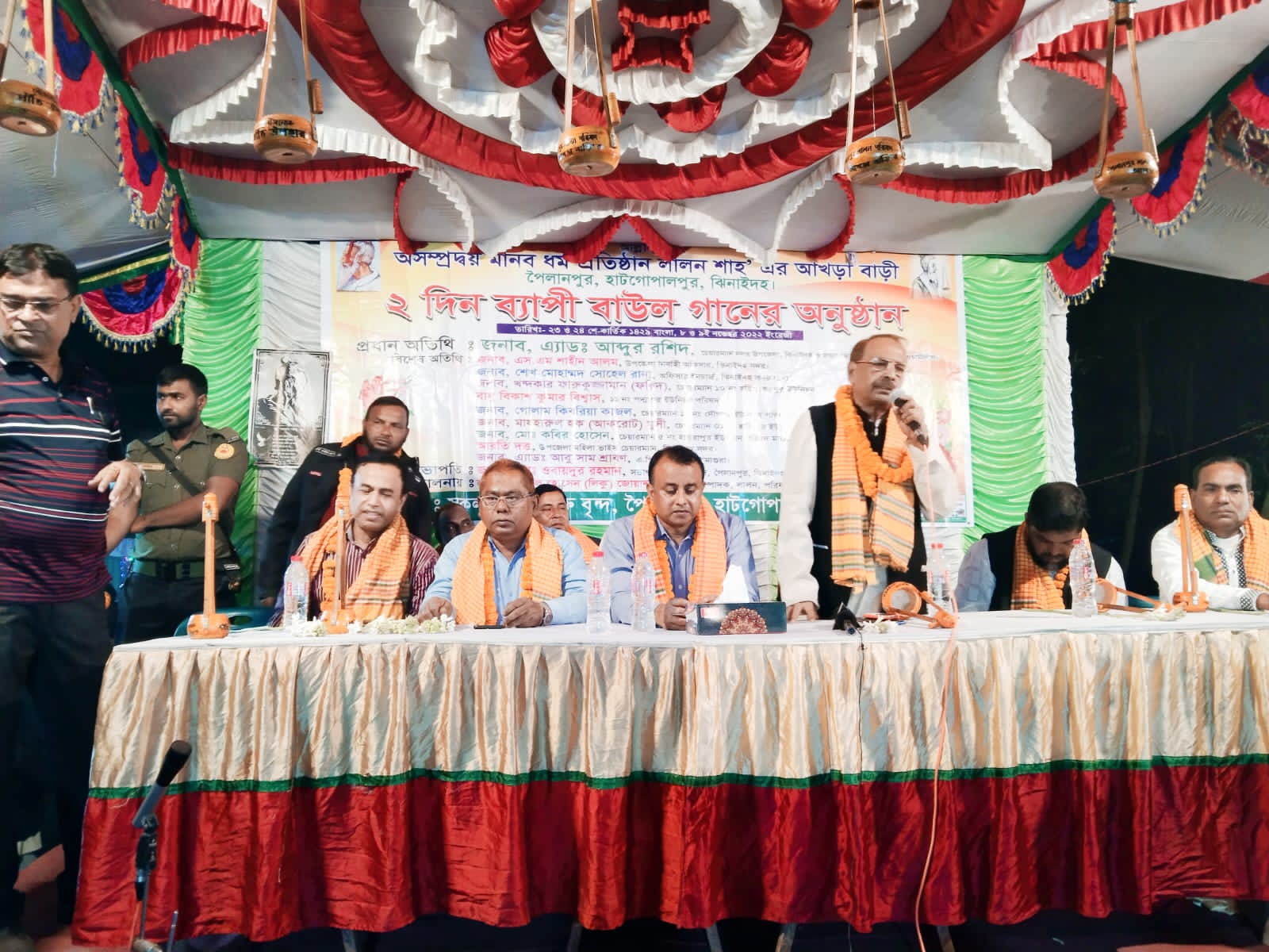 লালন শাহের আখড়া বাড়ী পৈলানপুরে ২ দিন ব্যাপী বাউল গানের অনুষ্ঠান