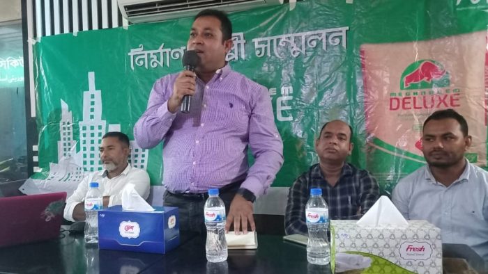 কেশবপুরে মেঘনাসেম ডিলাক্সের নির্মাণ শিল্পী সম্মেলন