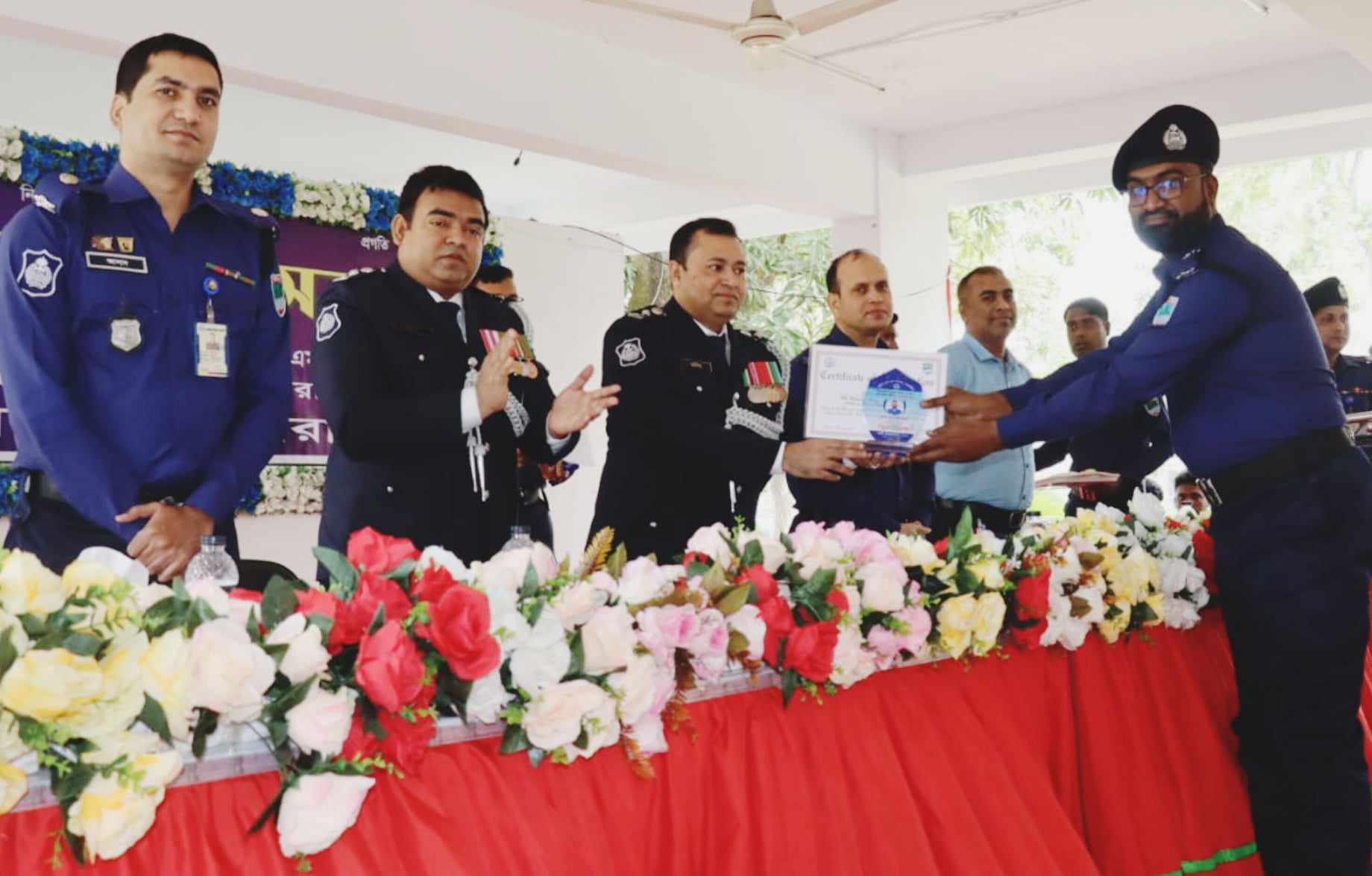 সাতক্ষীরা জেলার শ্রেষ্ঠ চৌকস অফিসার নির্বাচিত এএসআই মেহেদী