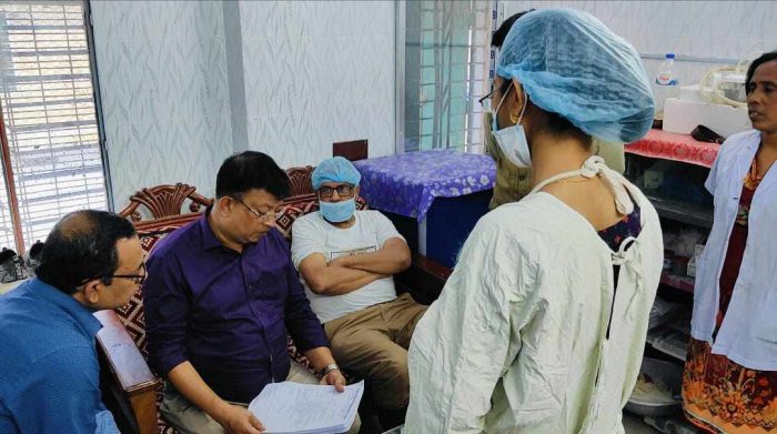 শার্শায় অনিয়মের অভিযোগে ৩টি ক্লিনিকে সিলগালা