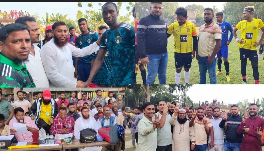 শার্শায় কোকো স্মৃতি ফুটবল টুর্নামেন্ট ২০২৪ সেমিফাইনাল অনুষ্ঠিত