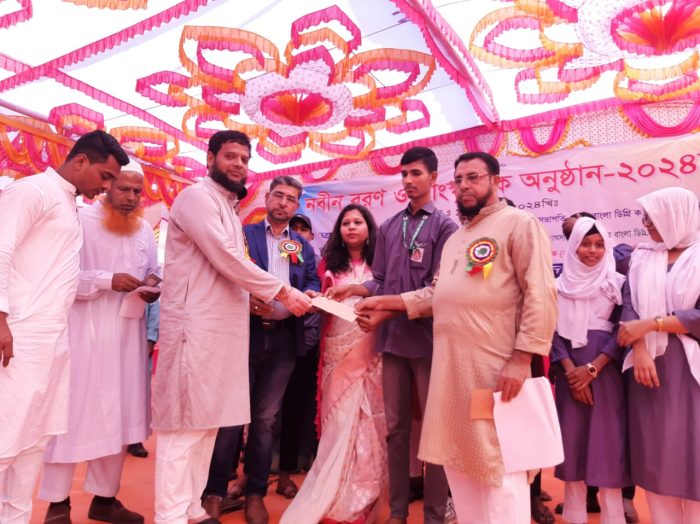 চিতলমারী শেরে বাংলা ডিগ্রি কলেজে নবীন বরণ অনুষ্ঠান