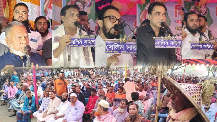 বেনাপোল পুটখালী ইউনিয়নে বিএনপির বিশাল জনসমুদ্র