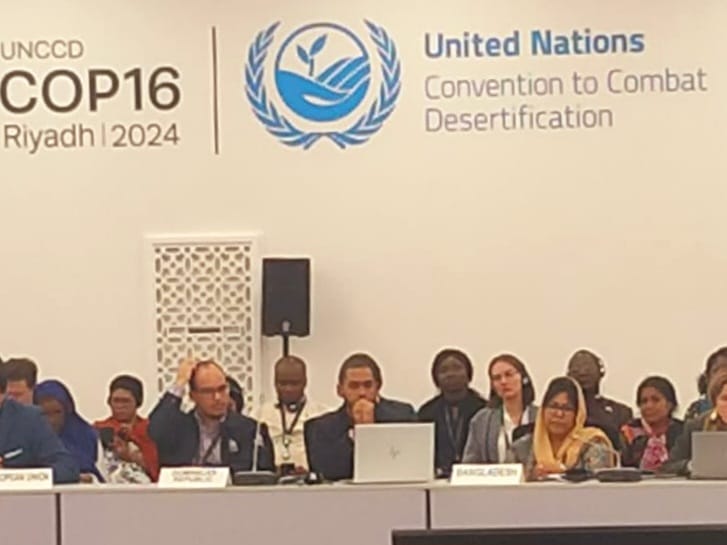 ইউএনসিসিডি কোপ১৬ এ টেকসই ভূমি ব্যবস্থাপনায় নারীর ভূমিকার ওপর গুরুত্বারোপ বাংলাদেশের