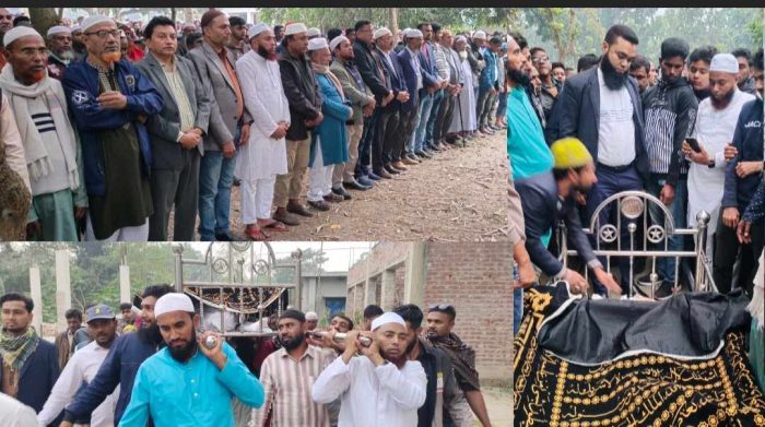 শার্শায় ১০৭ বছর বয়সী আব্দুল কাদের মোড়লের জানাযা নামাজ ও দাফন
