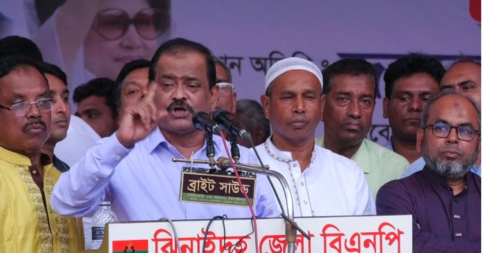 বিএনপি একা ক্ষমতায় যেতে চায় না, সর্বদলীয় সরকার চায় : ঝিনাইদহে আবুল খায়ের ভুইয়া