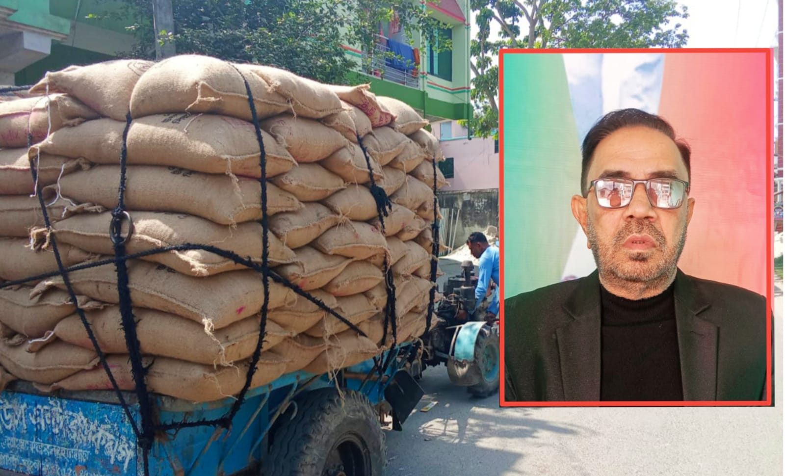 শার্শা উপজেলা বিএনপি নেতার বিরুদ্ধে চাল লুটের অভিযোগ