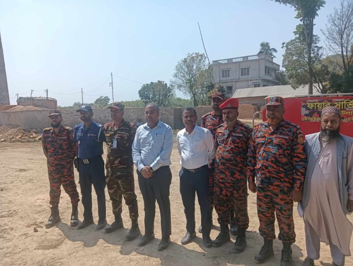 শৈলকুপায় অবৈধ ইট ভাটায় অভিযান ও জরিমানা।