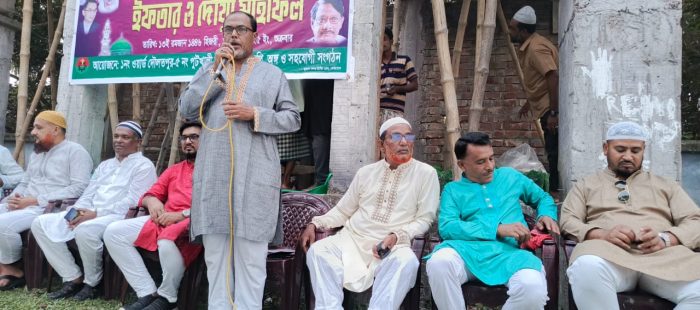 শার্শা উপজেলা বিএনপির উদ্যোগে পুটখালী ইউনিয়নের দৌলতপুরে ইফতার মাহফিল।