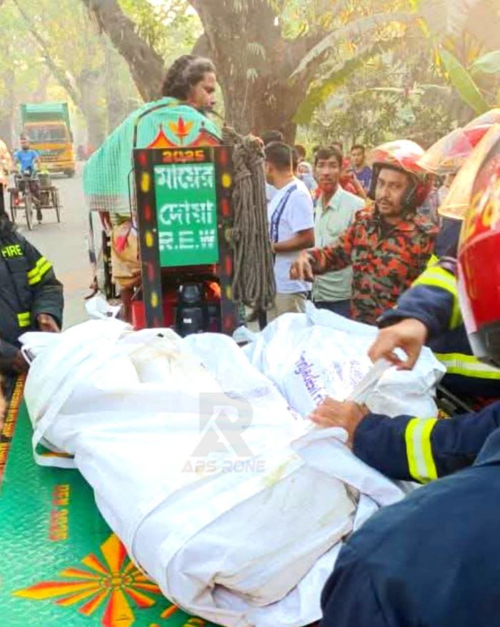 ঝিকরগাছায় অ্যাম্বুলেন্সের ধাক্কায় বাবা মেয়েসহ ৩ ভ্যানআরোহী নিহত, আহত ২।