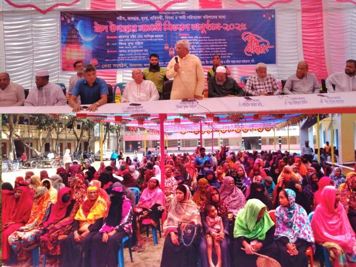 ঝিকরগাছায় ঈদ উপহার দিল ‘সেবা সংগঠন’, সুবিধা বঞ্চিত ৫০০ পরিবারকে।