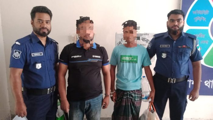 শার্শা থানা পুলিশের অভিযানে গ্রেফতার, ২।