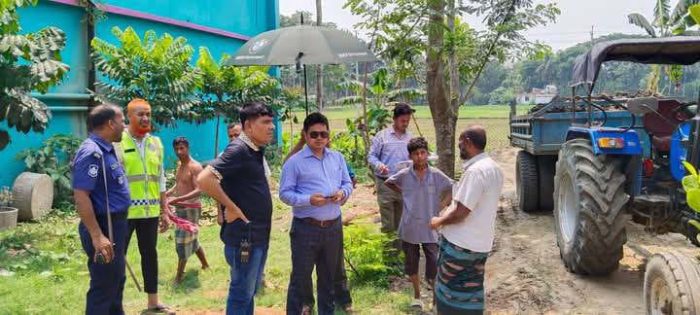 শার্শায় অবৈধ বালু ও মাটি উত্তোলনের অভিযোগ! জরিমানাসহ কারাদন্ড ১।