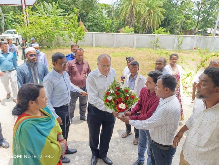 সন্তোষপুর মডেল ইউনিয়ন স্বাস্থ্য ও পরিবার কল্যাণ কেন্দ্রে, মতবিনিময় সভা।