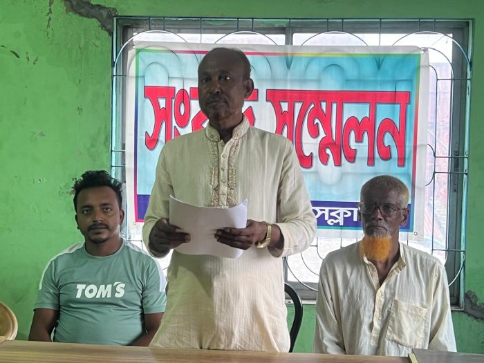 মিথ্যা অপপ্রচারের বিরুদ্ধে সংবাদ সম্মেলন করেন, বিএনপি নেতা মাস্টার ফয়জুর রহমান