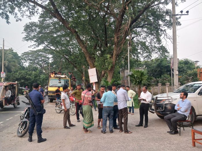 ঝিনাইদহে ভ্রাম্যমাণ আদালতের অভিযান